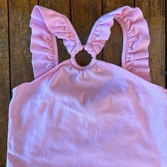 Janie and Jack Girls 4T Light Pink Tank Top - Picture 2 of 8